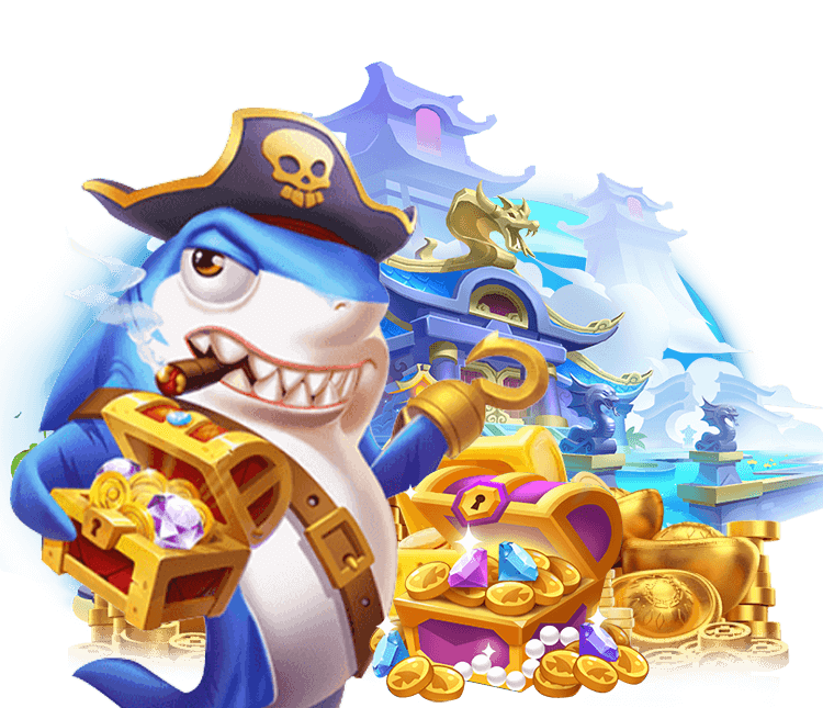 Hình ảnh game bắn cá với đồ họa đại dương sống động, cá và vũ khí, đại diện cho game bắn cá Go88 Club.